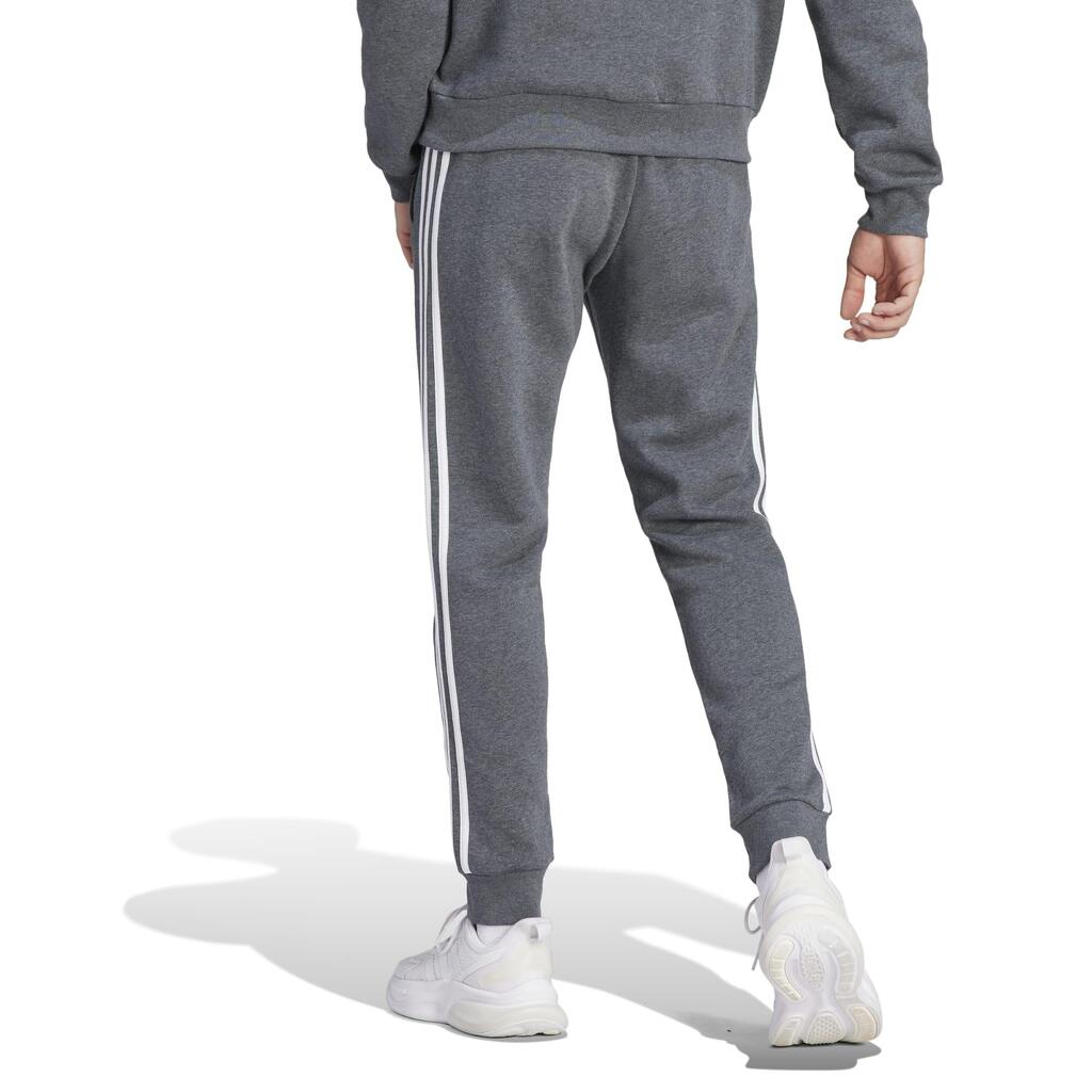 Men's Low-Impact Fitness Jogging Bottoms - Grey